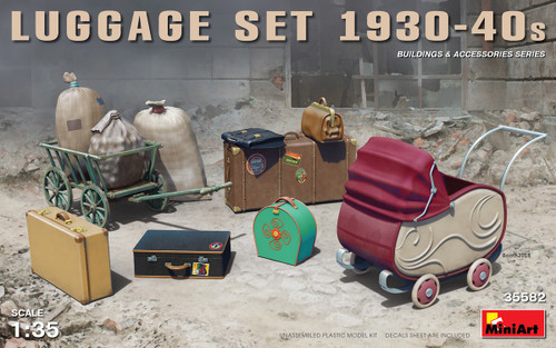 MiniArt 1/35 Luggage Set 1930-40s