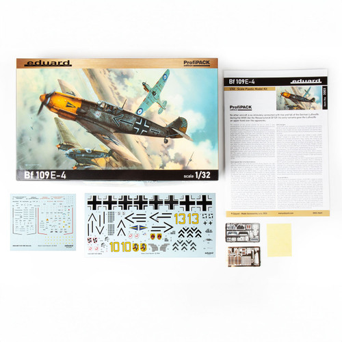 Eduard 1/32 Bf 109E-4 ProfiPACK Edition