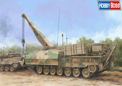 Hobby Boss 1/35 Bergepanzer BPz3A1 ‚ÄúBuffalo‚Äù ARV German Armoured Recovery Vehicle