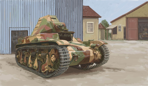 Hobby Boss 1/35 French R35 with FCM Turret Hobby Boss 1/35 French R35 with FCM Turret
