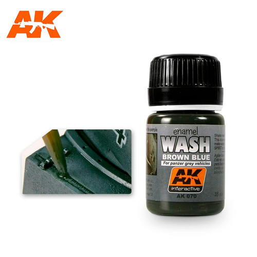 AK Interactive Wash For Panzer Grey Vehicles