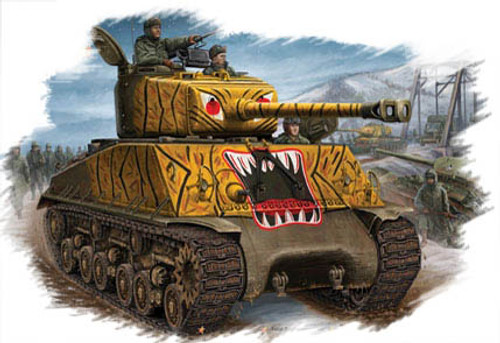 Hobby Boss 1/48 M4A3E8 Tank Hobby Boss 1/48 M4A3E8 Tank