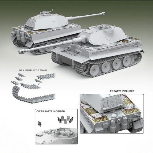 Takom 1/35 VK 45.02(H) draft blueprint w 1461