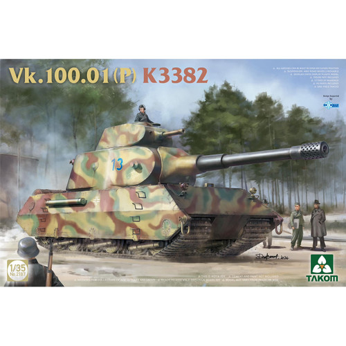 Mammut - 1/35 Vk 100.01(P) マムート 2 in 1 プラモデル(TKO2156) TAKOM(タコム) 楽天市場】タコム(TAKOM) 1/35 ドイツ軍 Vk 100.01(P) マムート