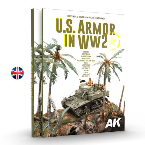 AK Interactive U.S Armor In WW2 - English