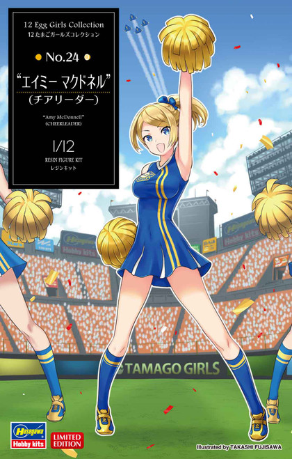 Hasegawa 1/12 Egg Girls Collection No.24 “Amy Mcdonnell” (Cheerleader) Hasegawa 1/12 Egg Girls Collection No.24 “Amy Mcdonnell” (Cheerleader)