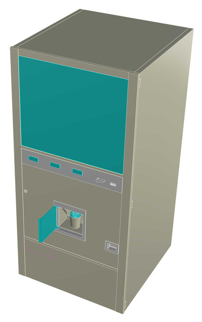Hasegawa 1/12 NOSTALGIC VENDING MACHINE (Shaved ice)