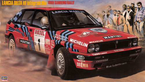 Hasegawa 1/24 Lancia Delta Hf Integrale 16V (1989 Sanremo Rally) Hasegawa 1/24 Lancia Delta Hf Integrale 16V (1989 Sanremo Rally)