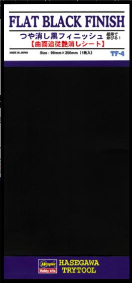 Hasegawa Flat Black Finish (TF4)