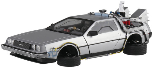 Aoshima 1/24 Movie Mecha #BT-02 Time Machine From Back To The Future Part II
