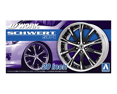 Aoshima 1/24 Tuned Parts #26 Work Schwert SC4 20 Inch