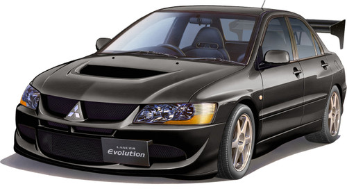 Fujimi 1/24 ID-322 Mitsubishi Lancer Evolution VIII GSR (w/GT-W Wing)