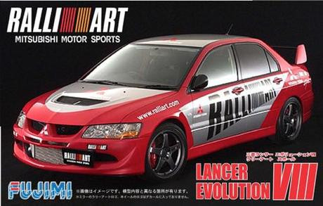 Fujimi 1/24 Mitsubishi Lancer Evolution VIII Ralliart