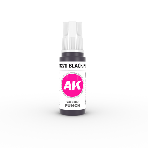 AK Interactive Black Purple COLOR PUNCH 17 ml