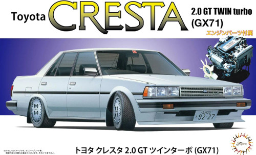 Fujimi 1/24 Toyota Cresta 2.0 GT Twin Turbo GX71 Fujimi 1/24 Toyota Cresta 2.0 GT Twin Turbo GX71