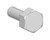 Adlers Nest Hexagon Bolt Head 1.2mm, L, Nickel Silver