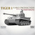 Andy's Hobby Headquarters x Takom 1/16 Scale Tiger I Early Production with Full Figure Reissue Model Kit