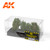 AK Interactive Dark Green Bushes 4-6 cm