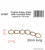 Special Hobby 30cm Coarse brass chain with rounded links - suitable for 1/35 scale