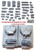 Value Gear 72SH2 - Allied Tank Bits Set #2 (40 Pieces enough for 4 tanks)