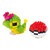 Nanoblock Pokemon Caterpie & Poke Ball Building Block Figure