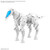 Bandai 30 Minute Missions #EV-17 1/144 Extended Armament Vehicle Horse Mecha Ver. White