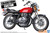 Aoshima 1/12 The Bike #22 Honda CB400 CB400Four '76 Custom