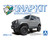 Aoshima 1/32 SNAP KIT #09CU-MG Suzuki JB64 Jimny Custom Wheel Medium Gray