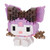 Nanoblock Character Collection Series Kuromi (Ribbon), Sanrio