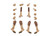 Aoshima KEMOPLA #KO-02RJW Arm & Leg Parts Set 01 [Japanese Wolf Color]