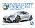 Aoshima 1/32 Snap Kit #13-WT Toyota GR Supra 2019 White Metallic
