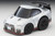TomyTec Choro Q QS-05B Nissan GT-R Nid7:D27Smo Nismo N Attack Package Silver Diecast