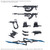 Bandai30 Minutes Missions x Armored Core VI Option Parts Set Armored Core VI Fires of Rubicon Weapon Set 06 "Armored Core VI Fires of Rubicon" 30MM