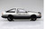 Aoshima 1/24 Initial D #01 Toyota Fujiwara Takumi AE86 Trueno Project D Ver.