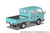 Aoshima PRE-ORDER 1/32 SNAP KIT #31-TE Hino Dutro Double Cab Turquoise