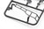 Fujimi PRE-ORDER 1/24 Snap Kit Toyota FJ Cruiser Two Tone Black 2011 Special Edition with Outdoor Parts