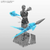 Bandai Figure-Rise Effect Jet Effect(Clear Blue)