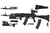 Tomytec 1/12 Little Armory LA117 AK74M&GP25 Type