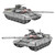 Vespid Models 1/72 T-90 Russian Main Battle Tank (3D printed parts + Metal tow cable)