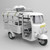 Gecko 1/35 60'~70's Saigon Shuttle Motor-Tricycle w/ The Driver & Passengers