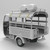 Gecko 1/35 60'~70's Saigon Shuttle Motor-Tricycle w/ The Driver & Passengers