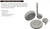 Eduard 1/48 Bf 109K-4 wheels [Brassin], for EDUARD
