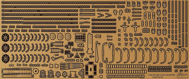 Fujimi 1/700 Photo-Etched Parts Set for IJN Light Cruiser Kuma