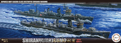 Fujimi IJN Kagero Class Destroyer Shiranui/Akigumo (Outbreak of War) (Set of 2)