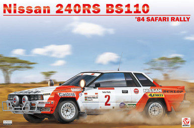 PLATZ 1/24 Nissan 240RS BS110 1984 Safari Rally Winner