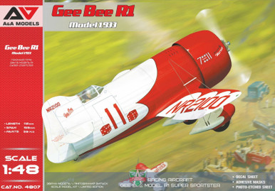 A&A Models 1/48 Gee Bee R1 ( 1933 release)