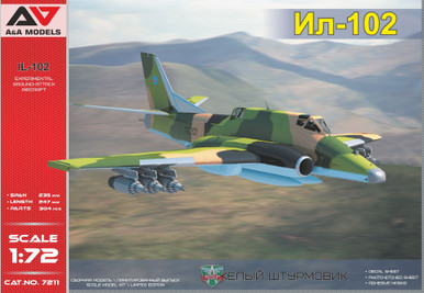 A&A Models 1/72 IL-102 Ground-attack aircraft
