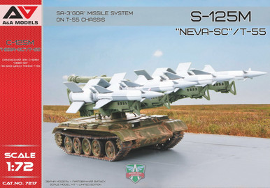 A&A Models 1/72 SA-3 'GOA' missile system on T-55 chassis