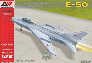 A&A Models 1/72 Ye-50 experimental interceptor with rocket engine