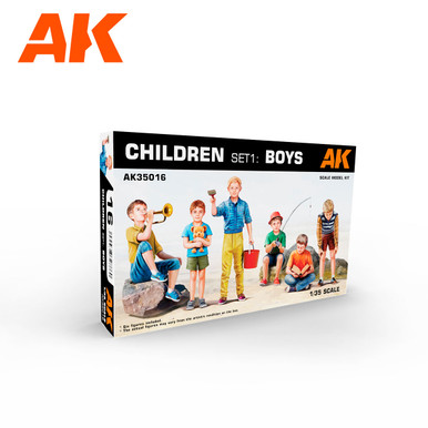AK Interactive 1/35 Children Set 1: Boys